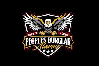 create wonderful and excellent eagle logo design