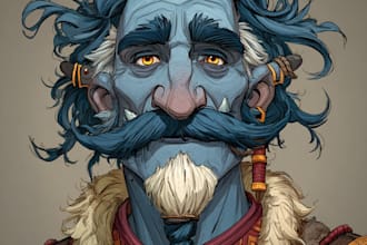 create high quality 3d character art, fantasy art, sci fi