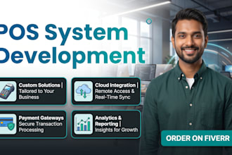 develop a custom pos and erp system for your business