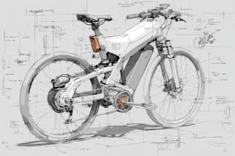 do industrial or product design concept sketches