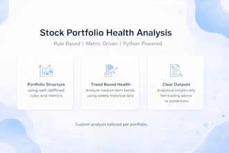 analyze your stock portfolio risk using a custom python dashboard