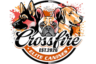 design excellent dog logo