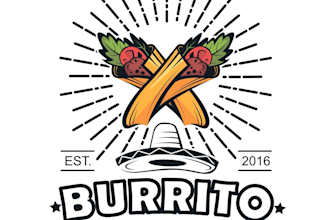 design modern mexican restaurant food truck logo