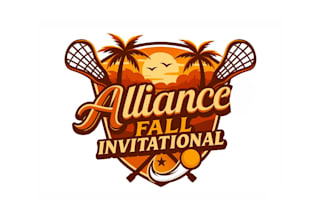 create attractive and imagination lacrosse logo design