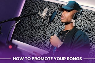 promote your song to djs, radio stations and live venues