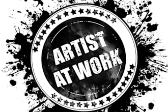 design wonderful entertainment and art logo