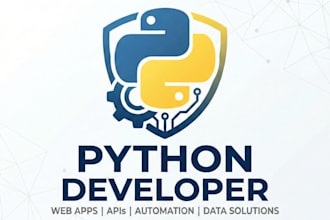 python developer for web apps, apis, automation