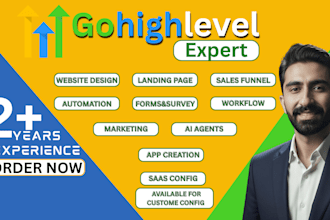 setup gohighlevel CRM sales funnels automation and workflows