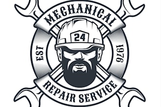 design proffesional tradesman logo