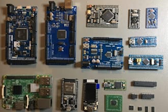 develop embedded systems, firmware, iot, arduino and microcontroller projects