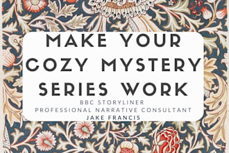 diagnose and strengthen your cozy mystery  or cosy crime story