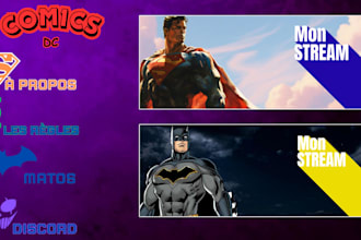 boostez votre chaine bannieres et panneaux twitch uniques