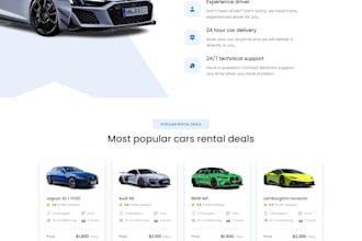 convert figma or adobe xd design to html or react js website with tailwindcss