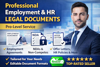 draft employment and HR legal documents