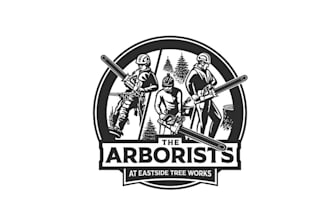 create modern church seal logo or coat of arms