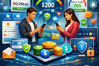 develop fintech banking app, payment app, finance app, loan app, cash app