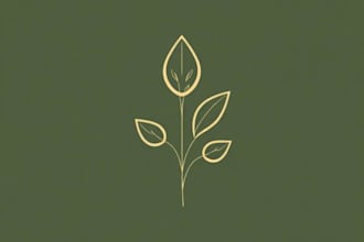 design elegant botanical logo with timeless nature