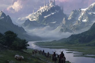 do fantasy concept art