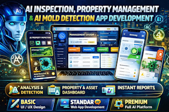 develop ai inspection app, ai property management app, ai mold detection app