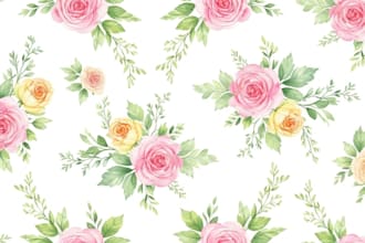 design amazing seamless patterns for textile and floral prints