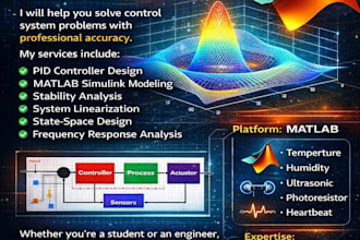 design, analyze, and simulate control systems in matlab and simulink