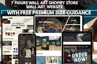 build wall art shopify store printable wall art store canvas home decor website