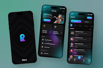create a professional ai journal, diary app for personal growth and wellness