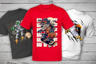 custom t shirt design streetwear design typography tshirt  apparel design