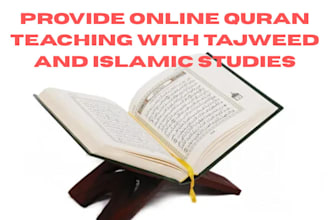 provide online quran teaching with tajweed and islamic studies