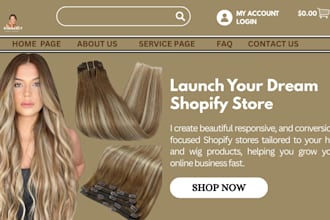 hair extension shopify store hair website hair extension store beauty website
