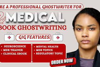 write medical ebooks for neuroscience nursing and mdr educators