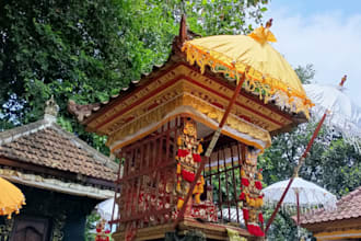 take original pictures of scenery in bali