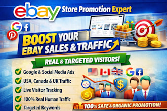 ebay shop ebay promotion marketing advertising to increase sales traffic
