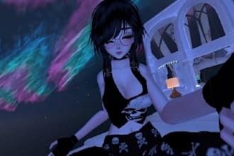 make vrchat avatar furry nsfw 3d model furry avatar vrchat  vtuber vrm 3d model