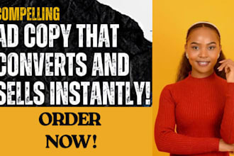 write a highconverting ad copy that sells and converts leads