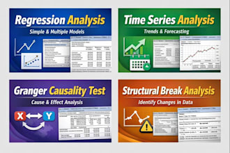 do professional econometric data analysis in statistically