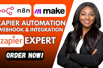 setup zapier automation, zapier webhook, zapier integration and be zapier expert