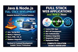 code java and node js full project with backend and frontend