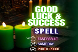 cast a good fortune spells to make you more successful