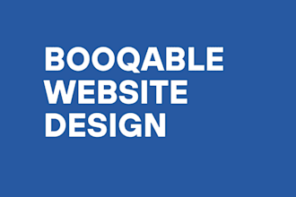 design and redesign booqable website, online booking website
