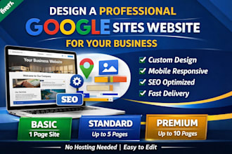 design google sites website for your business