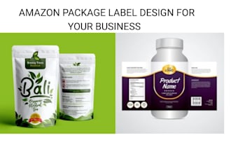 product packaging box design and amazon packaging design