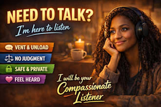 offer private one on one listening session