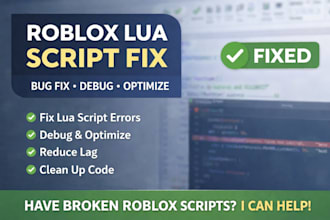 debug and optimize roblox lua scripts