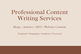 write mental health and lifestyle blog content