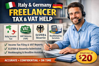 do italy and german freelancer tax income tax bookkeeping stevergo submission