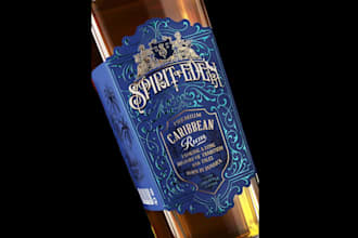 design premium cigar brands, labels, boxes, and logo