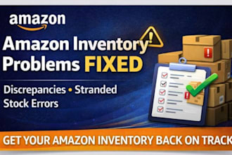 troubleshoot and fix amazon inventory problems, discrepancies, and stock errors