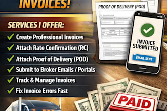 trucking invoice and dispatch document specialist