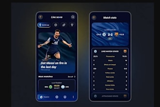 develop fantasy sports management app with admin dashboards